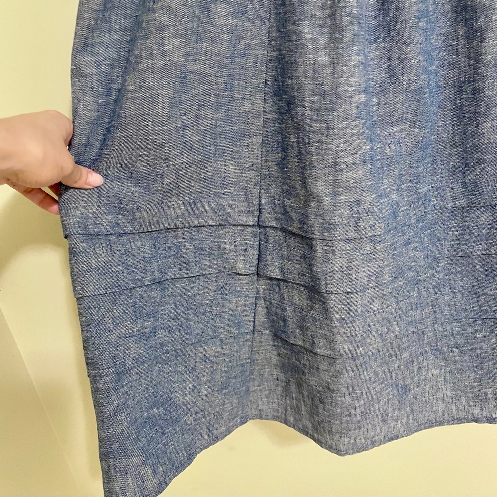 Draper James Chambray Babydoll Dress – Size XXL (Like New) - Picture 9 of 11
